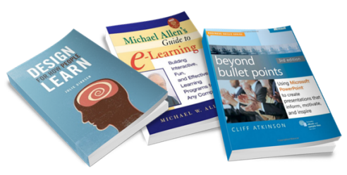 The Rapid E-Learning Blog - recommended books for gettign started in elearning