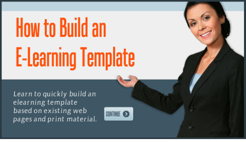 Articulate Rapid E-Learning Blog - how to create an elearning template