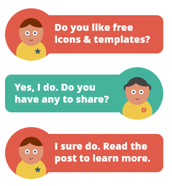 Articulate Rapid E-learning Blog - free icons & free e-learning template