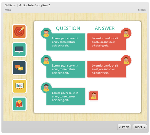 Articulate Rapid E-learning Blog - free icons free elearning example