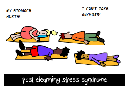 Articulate Rapid E-Learning Blog - post elearning stress sydrome