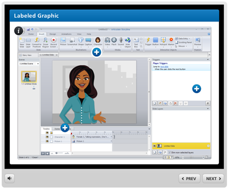 Articulate Rapid E-learning Blog - Use Articulate Engage to build simple softwarre training