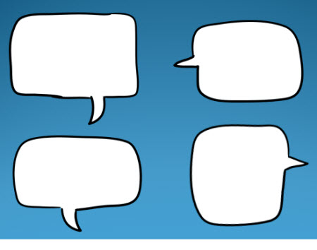 The Rapid E-Learning Blog - free speech squared speech bubbles