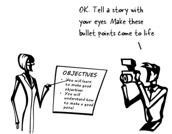 Articulate Rapid E-Learning Blog - create interactive stories with simple pictures and comic-book like panels