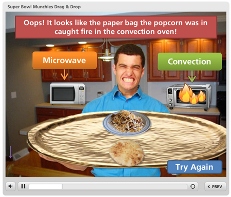 Articulate Rapid E-Learning Blog - elearning example of drag and drop interactions to build better courses