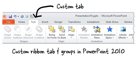 The Rapid E-Learning Blog - customize the ribbon in PowerPoint 2010