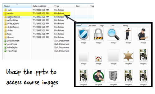 The Rapid E-Learning Blog - locate media folders in PowerPoint .pptx files