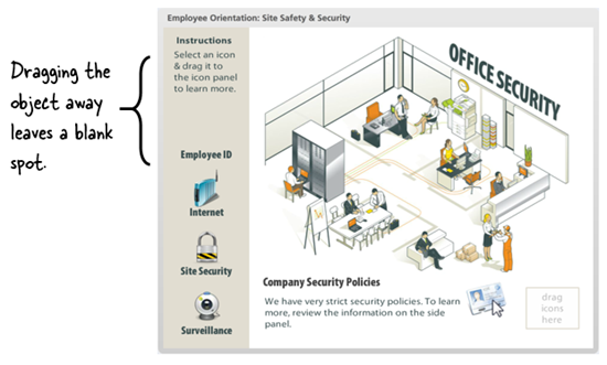 Articulate Rapid E-Learning Blog - design tips when creating drag and drop learning interactions