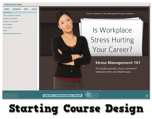 Articulate Rapid E-Learning Blog - getting started elearning course