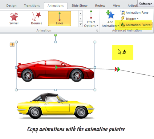 The Rapid E-Learning Blog - Copy animations with the animation painter in PowerPoint 2010