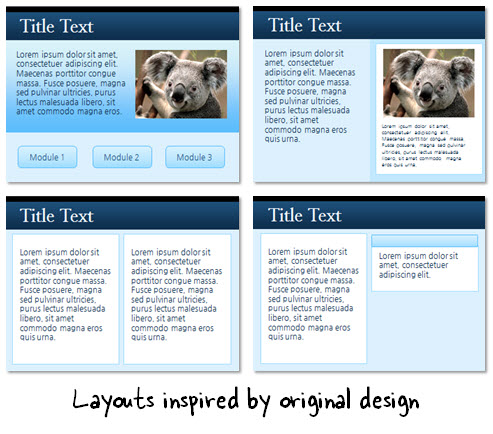 Articulate Rapid E-Learning Blog - elearning layouts for elearning template