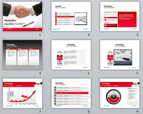 Articulate Rapid E-Learning Blog - free PowerPoint template for business courses