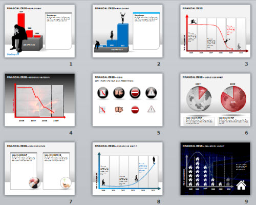 Articulate Rapid E-Learning Blog - free PowerPoint template for business and finance courses