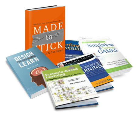 Articulate Rapid E-Learning Blog - list of recommended books to learn more about interactive and engaging elearning