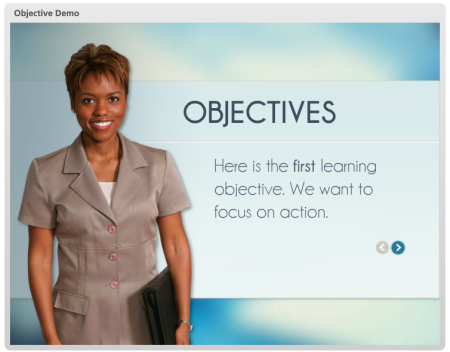 Articulate Rapid E-Learning  Blog - how to create progressive reveal objectives for online training programs