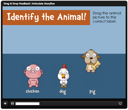 Articulate Rapid E-Learning Blog - drag and drop feedback example 1