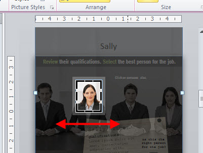 Articulate Rapid E-Learning Blog - use the cropping feature in PowerPoint