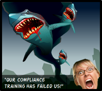 Articulate Rapid E-Learning Blog - Compliance training proves no match for the Sharknado