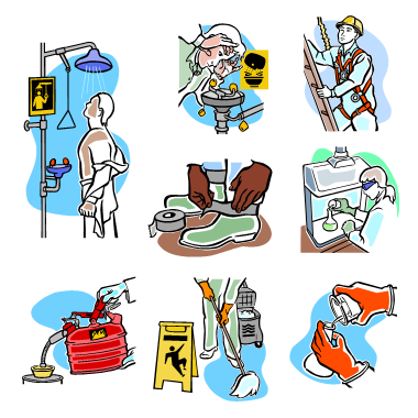 safety training clip art