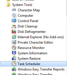 Articulate Rapid E-Learning Blog - task scheduler is in your accessories folder