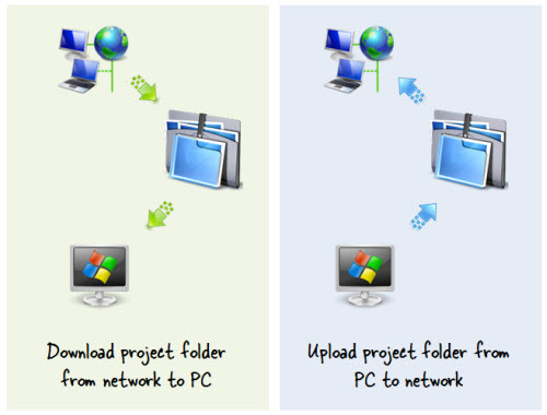 Articulate Rapid E-Learning Blog - move files from the local desktop drive to your network drive