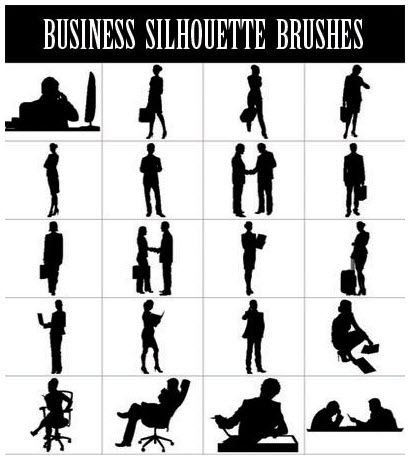 The Rapid E-Learning Blog - example of silhouette images