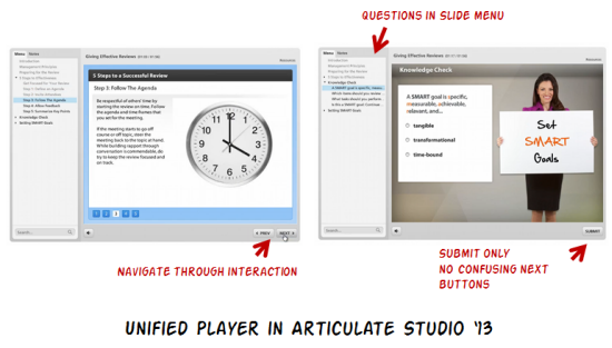 Articulate Rapid E-Learning Blog - improved unified player in Articulate Studio '13