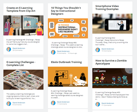 Articulate Rapid E-Learning Blog - how to become an elearning pro by doing the weekly challenge