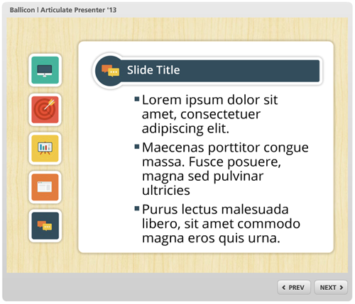 Articulate Rapid E-learning Blog - free icons powerpoint example free e-learning template