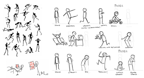 Improvment Hell #5 Stick Figure Poses by Vapolord on DeviantArt