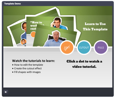 The Rapid E-Learning Blog - tutorial for the free PowerPoint elearning template