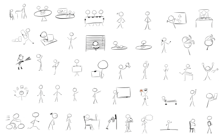 Articulate Rapid E-Learning Blog - examples of free hand-drawn graphics
