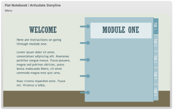 Articulate Rapid E-Learning Blog - free elearning template 5