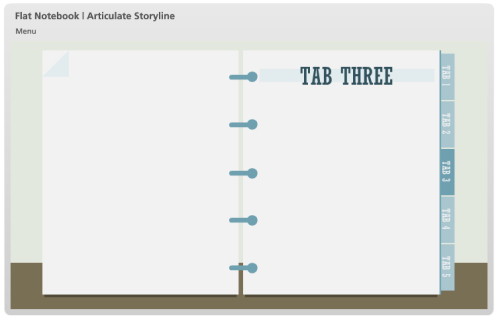 Articulate Rapid E-Learning Blog - yet another free flat UI learning interaction template